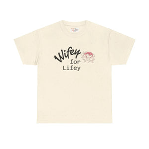 Lifey Floral Tee Unisex Cotton Shirt Love Story - Dipaliz - T-shirts