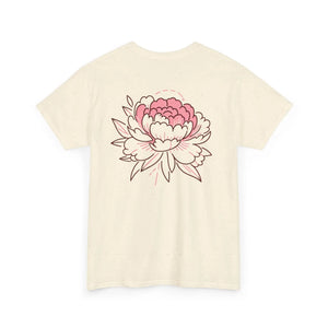 Lifey Floral Tee Unisex Cotton Shirt Love Story - Dipaliz - T-shirts