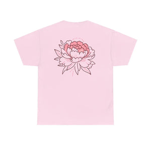 Lifey Floral Tee Unisex Cotton Shirt Love Story - Dipaliz - T-shirts