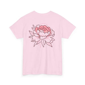 Lifey Floral Tee Unisex Cotton Shirt Love Story - Dipaliz - T-shirts