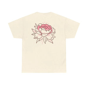 Lifey Floral Tee Unisex Cotton Shirt Love Story - Dipaliz - T-shirts