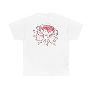 Lifey Floral Tee Unisex Cotton Shirt Love Story - Dipaliz - T-shirts