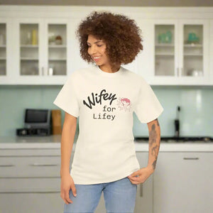 Lifey Floral Tee Unisex Cotton Shirt Love Story - Dipaliz - T-shirts