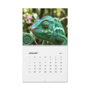 Wild Animals Wall Calendar 2026 Vibrant Photos Monthly Planner Dipaliz - 14’’ x 11.5’’ / Glossy - Calendars