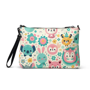 Cute Animal Print Crossbody Bag Faux Leather Wild Chic Dipaliz - Cross Body Bags