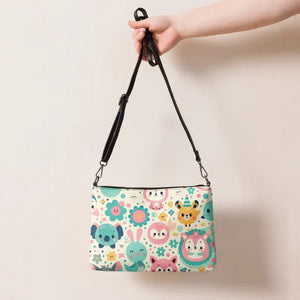 Cute Animal Print Crossbody Bag Faux Leather Wild Chic Dipaliz - Cross Body Bags