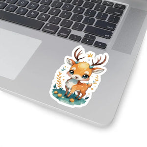Deer Vibes Kiss-cut Stickers - Wild Nature Vinyl Art - Dipaliz - Decorative