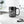 Floral Cat Black Ceramic Mug - Wild Flowers Charm - Dipaliz - Mugs