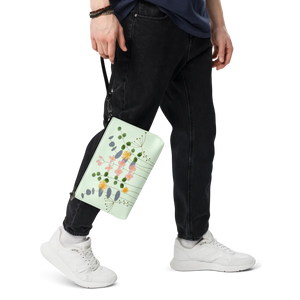 Vibrant Wild Flowers Crossbody Bag - Garden Party Faux Leather - Dipaliz - Cross Body Bags