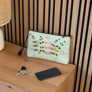 Vibrant Wild Flowers Crossbody Bag - Garden Party Faux Leather - Dipaliz - Cross Body Bags