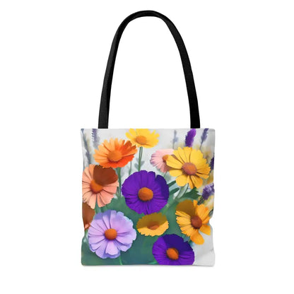 Turn Heads with our Stunning Wild Flowers Print Tote Bag - Bags