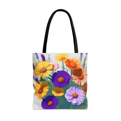 Turn Heads with our Stunning Wild Flowers Print Tote Bag - Bags