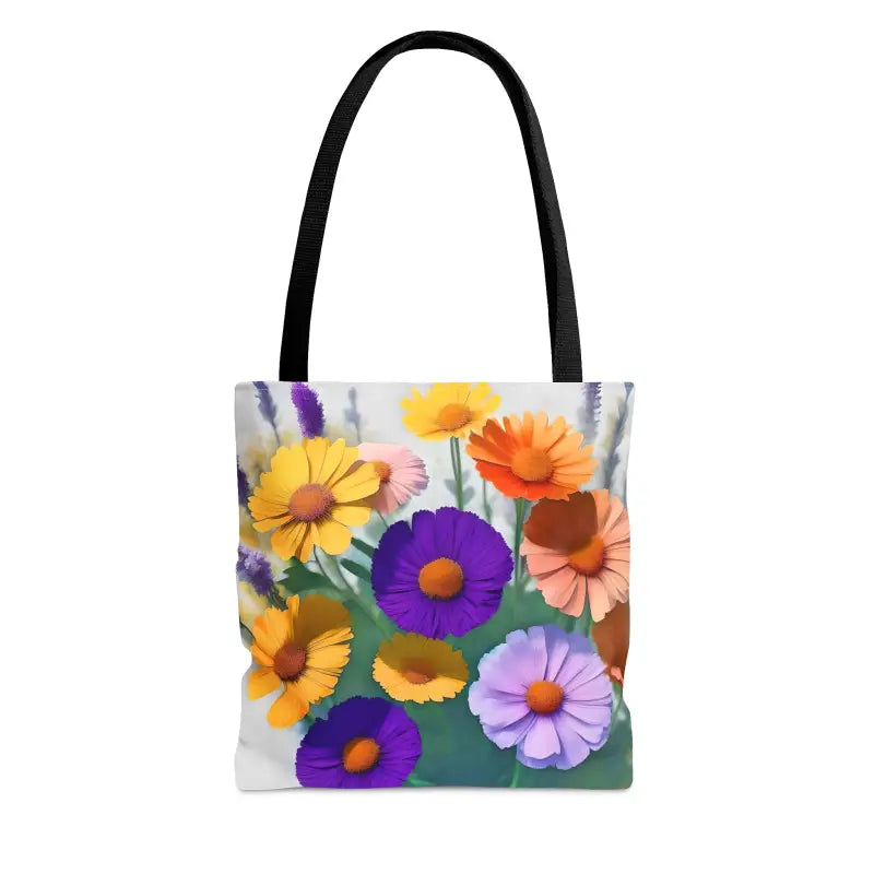 Turn Heads with our Stunning Wild Flowers Print Tote Bag - Bags