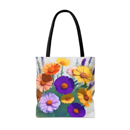 Turn Heads with our Stunning Wild Flowers Print Tote Bag - Bags