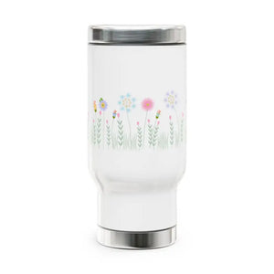 Steel Travel Mug - Durable Stainless Wild Spirit Style - Dipaliz - 14oz - Tumblers