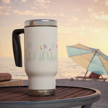 Embrace the Wild with Durable Steel Travel Mug - 14oz