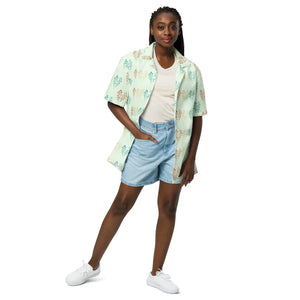 Eco-friendly Wild Flowers Button Shirt - Summer - Dipaliz - Shirts