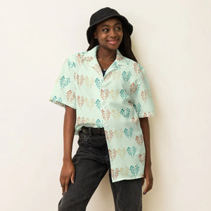 Eco-friendly Wild Flowers Button Shirt - Summer - Dipaliz - Shirts