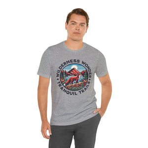 Soft Cotton Unisex Jersey Short Sleeve - Wilderness Wonder - Dipaliz - T-shirts