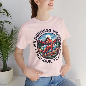 Soft Cotton Unisex Jersey Short Sleeve - Wilderness Wonder - Dipaliz - T-shirts
