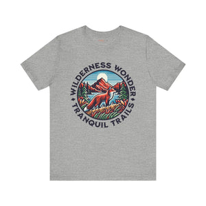 Soft Cotton Unisex Jersey Short Sleeve - Wilderness Wonder - Dipaliz - T-shirts