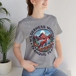 Soft Cotton Unisex Jersey Short Sleeve - Wilderness Wonder - Dipaliz - T-shirts