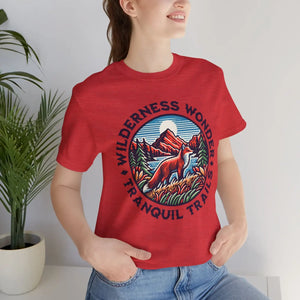 Soft Cotton Unisex Jersey Short Sleeve - Wilderness Wonder - Dipaliz - T-shirts