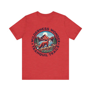 Soft Cotton Unisex Jersey Short Sleeve - Wilderness Wonder - Dipaliz - T-shirts