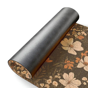 Wild Flowers Tufted Coir Coconut Fiber Door Mat - Dipaliz - 24’’ x 16’’ - Mats