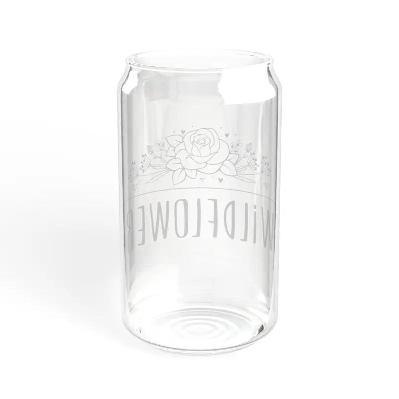 Sip in Style with Wildflower Tempered Glass Tumblers - Tumbler