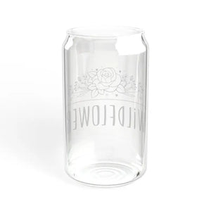 Wildflower Sipper Glass - Tempered Durable Drinkware - Dipaliz - Tumblers