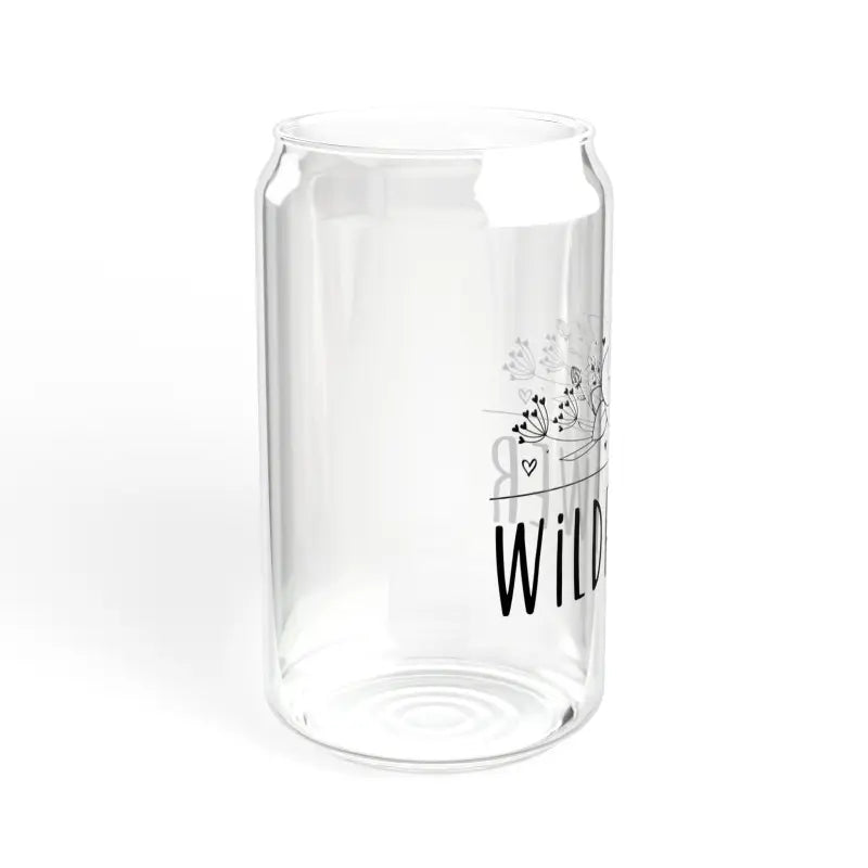 Sip in Style with Wildflower Tempered Glass Tumblers - Tumbler