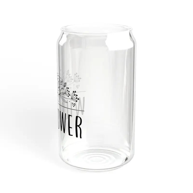 Sip in Style with Wildflower Tempered Glass Tumblers - Tumbler