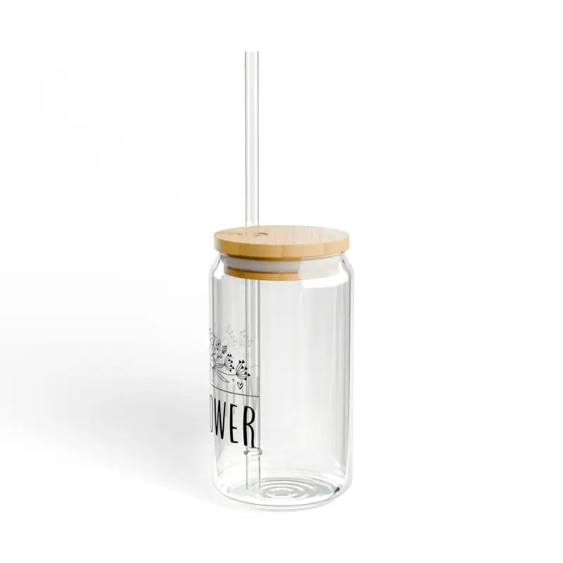 Sip in Style with Wildflower Tempered Glass Tumblers - Tumbler