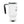 Wildflower Steel Travel Mug - Glossy White Enamel - Dipaliz - Mugs