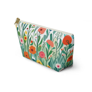 Wildflowers Accessory Pouch – Travel Toiletry Bag - Dipaliz - Makeup Bags