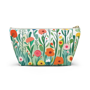 Wildflowers Accessory Pouch – Travel Toiletry Bag - Dipaliz - Makeup Bags