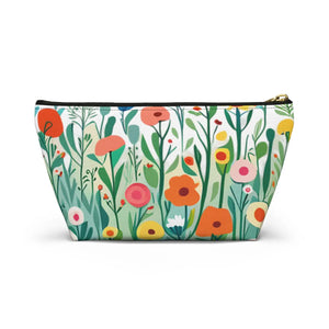 Wildflowers Accessory Pouch – Travel Toiletry Bag - Dipaliz - Makeup Bags