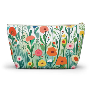 Wildflowers Accessory Pouch – Travel Toiletry Bag - Dipaliz - Makeup Bags