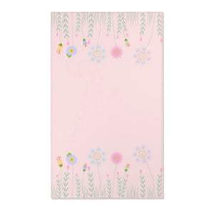 Pink Area Rugs – Plush Botanical Microfiber - Dipaliz