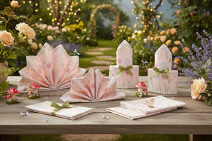 Wildflower Pink Napkins – Set of 4 Polyester - Dipaliz - Cloth
