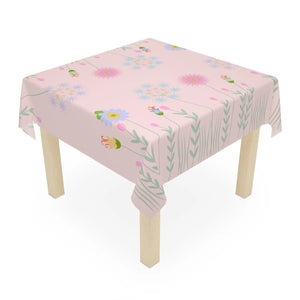 Wildflower Pink Tablecloth – Chic Home Decor - Dipaliz - Tablecloths