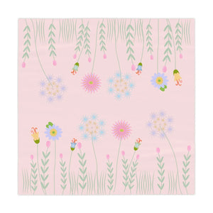 Wildflower Pink Tablecloth – Chic Home Decor - Dipaliz - Tablecloths