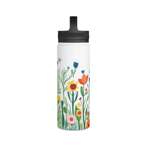 Wildflowers Stainless Bottle - Stay Hydrated Steel - Dipaliz - Water Bottles