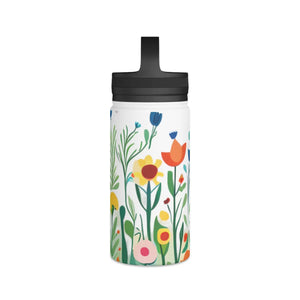 Wildflowers Stainless Bottle - Stay Hydrated Steel - Dipaliz - Water Bottles