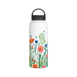 Wildflowers Stainless Bottle - Stay Hydrated Steel - Dipaliz - Water Bottles