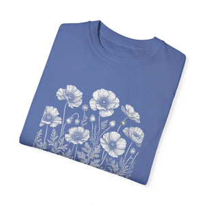 Relaxed Wildflowers Wanderers Tee - Comfort Colors - Dipaliz - T-shirts