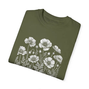 Relaxed Wildflowers Wanderers Tee - Comfort Colors - Dipaliz - T-shirts