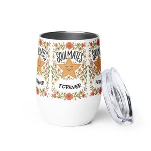 Insulated Wine Tumbler - Soulmates Forever Stainless - Dipaliz - Tumblers