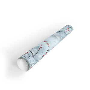 Winter Berries Gift Wrap Snow Forest Design - Dipaliz - Wrapping Paper